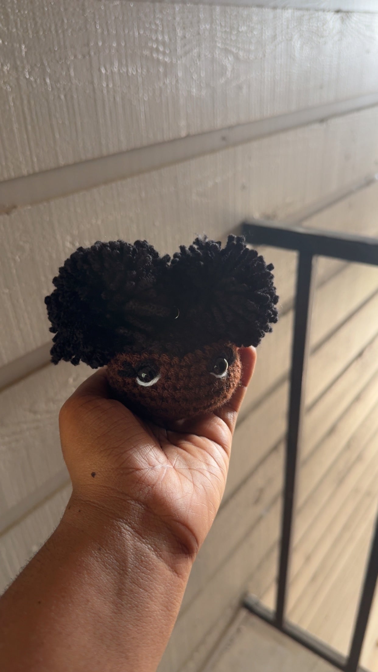 Black Girl Keychain